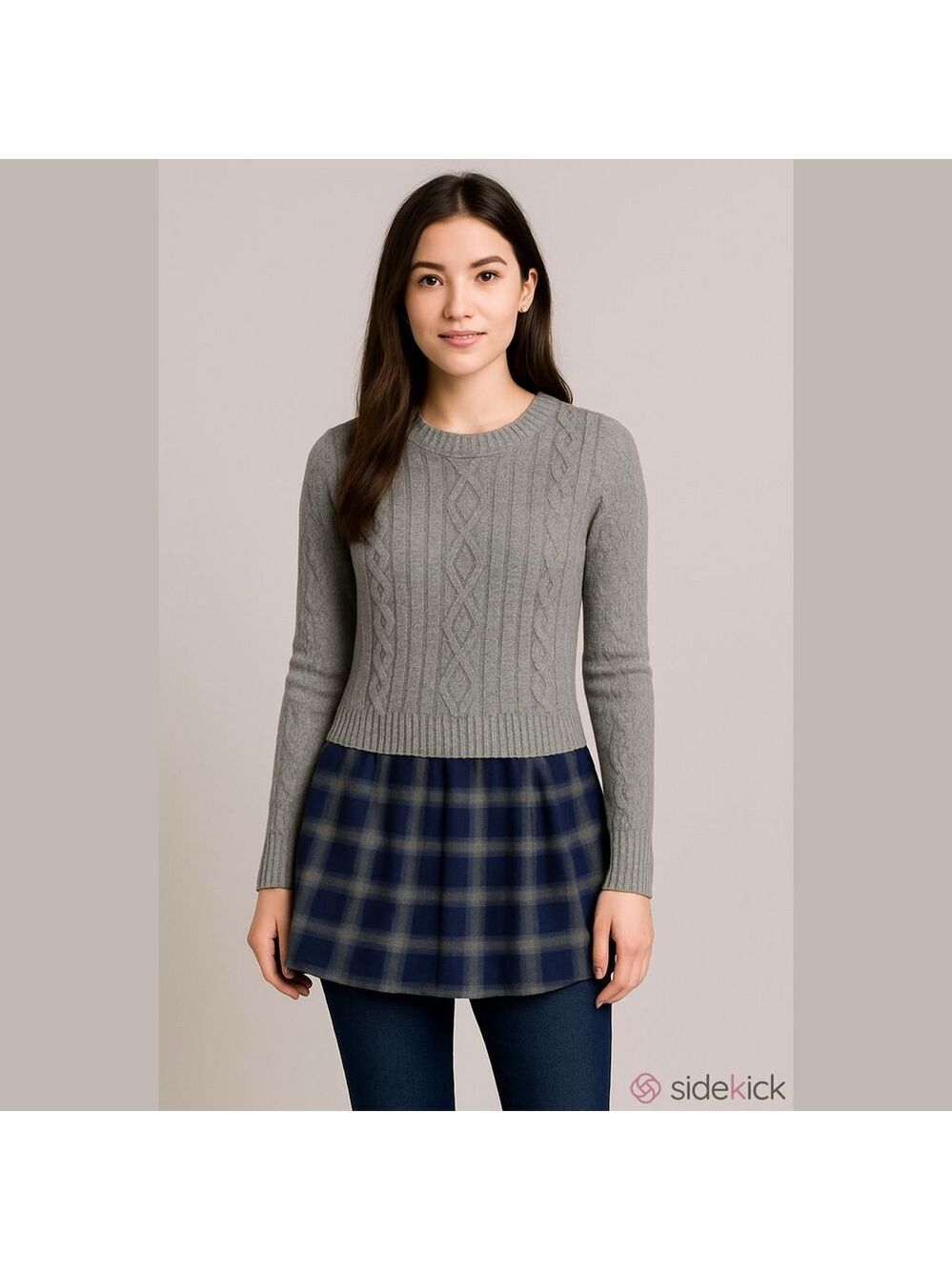 Comptoir Des Cotonniers Wool Alpaca Sweater Mini Dress Small Made in Romania